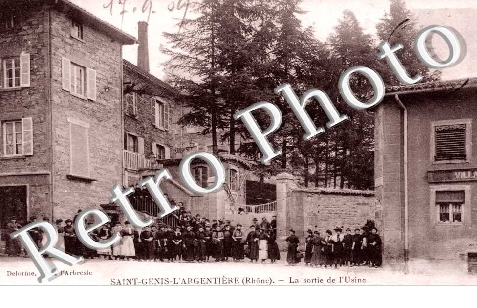 La sortite de l'usine