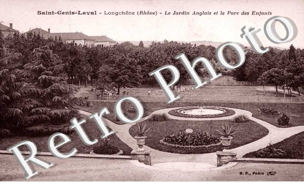 Longchêne  Le jardin Anglais et le parc des enfants