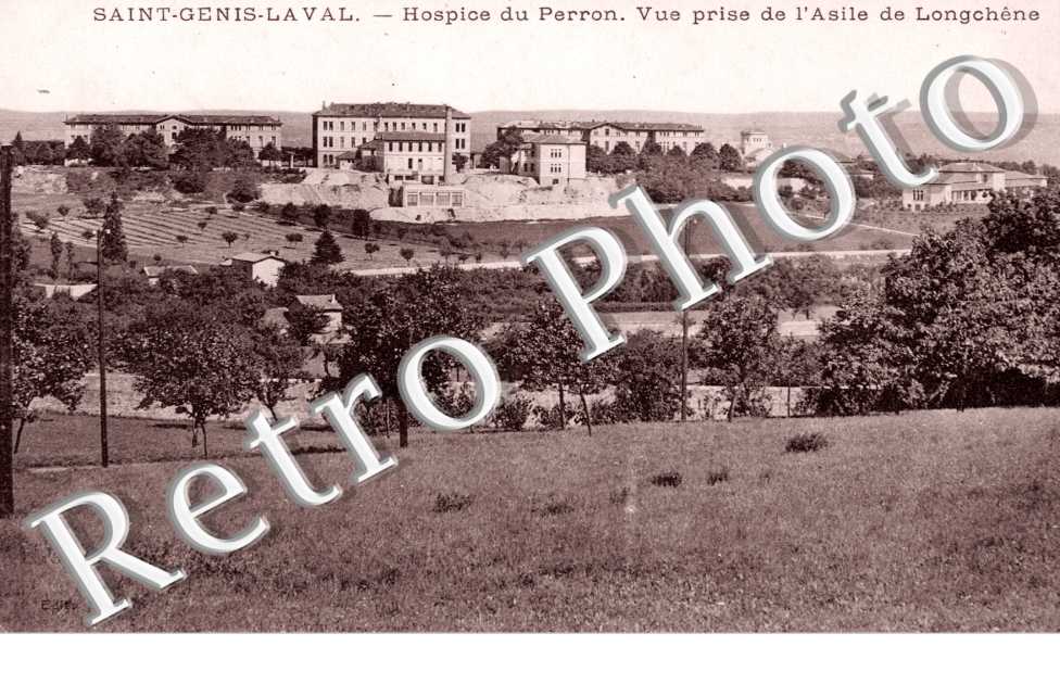 Hospice du Perron, Vue prise de l'Asile de Longohene