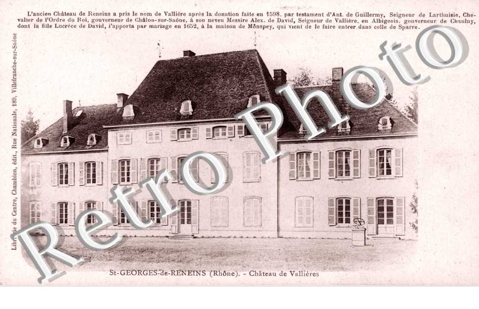 château de Vallières
