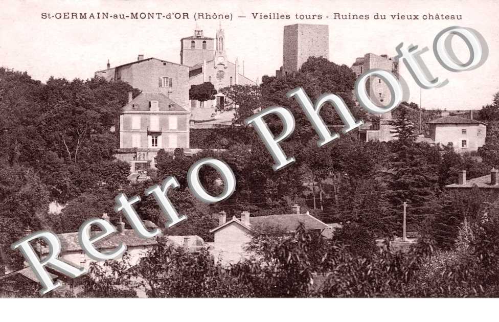 Vieilles tours - ruines du vieux chateau