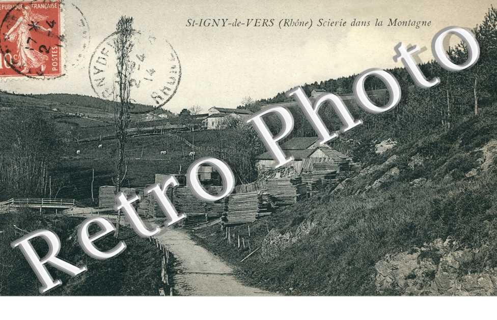 la Scierie dans la Montagne
