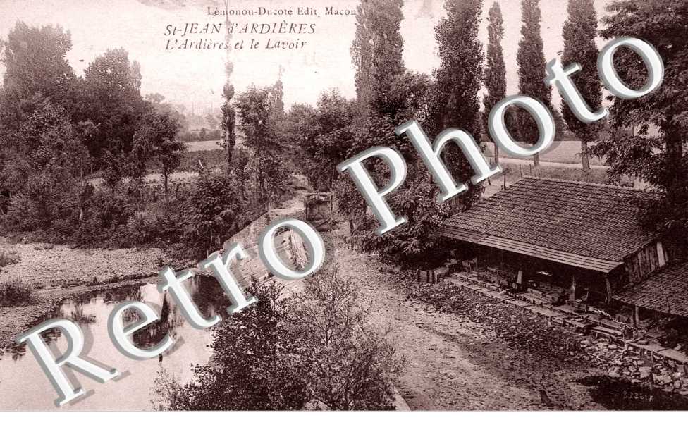 L'Ardieres et le lavoir