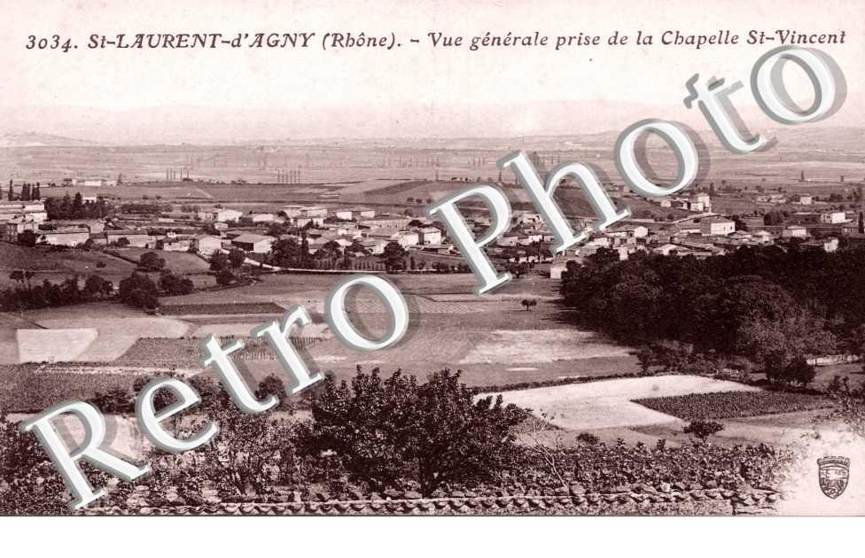Vue Generale prise de la Chapelle Saint-Vincent