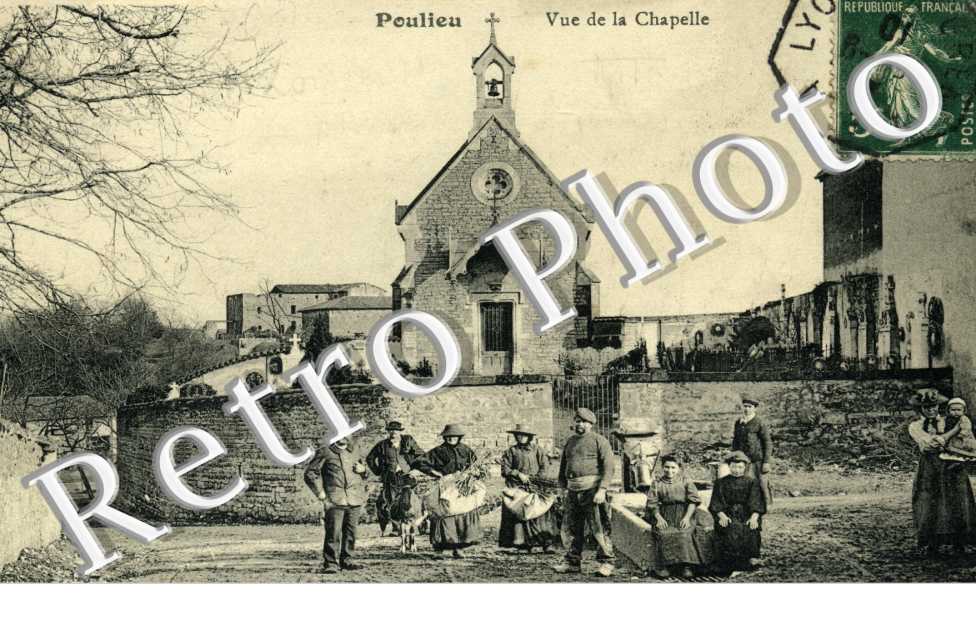 vue de la chapelle (BELLE CARTE)