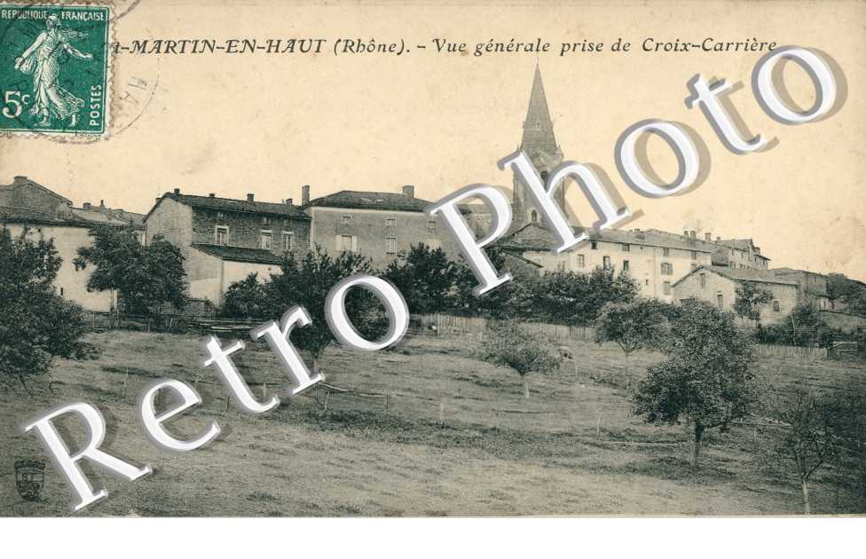 Vue Generale prise de Croix-Carriere