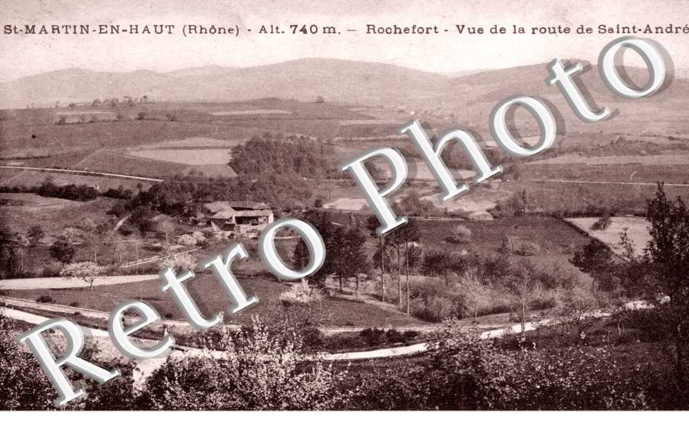 Vue de la Route de Saint-Andre, Rochefort