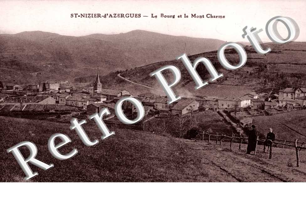 le Bourg et le Mont Charme