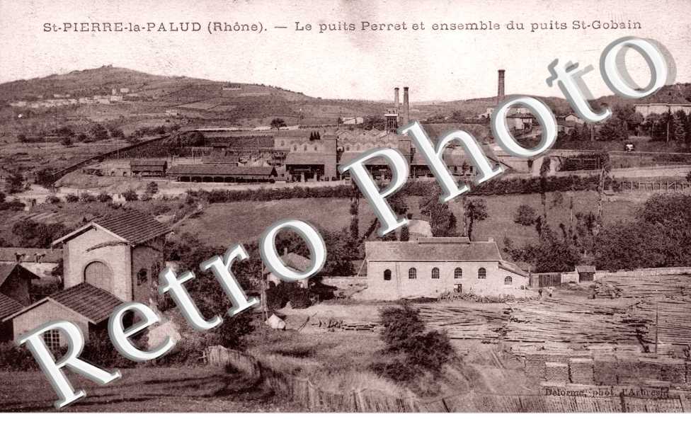 les Puits Perret et ensemble du Puits Saint-Gobain