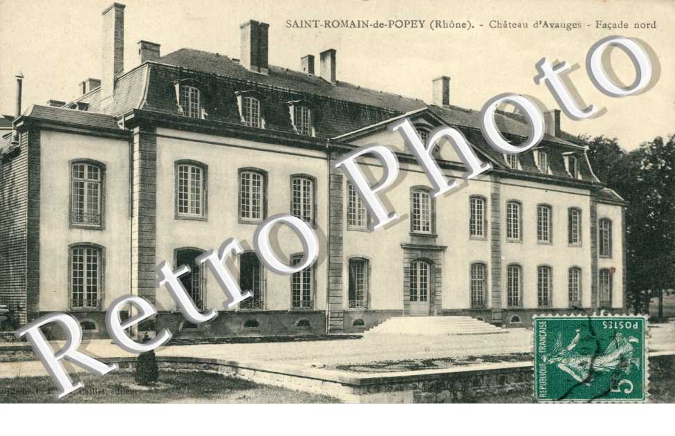 Chateau d'Avauges - Façade Nord