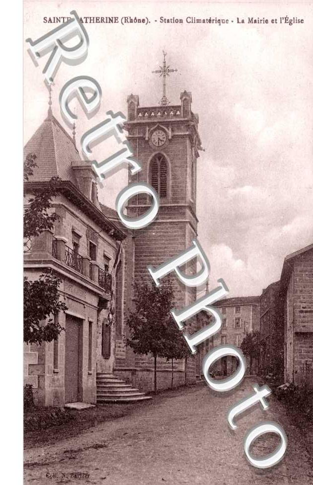 eglise et la mairie