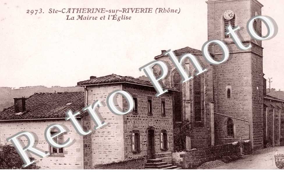 la mairie et l'eglise