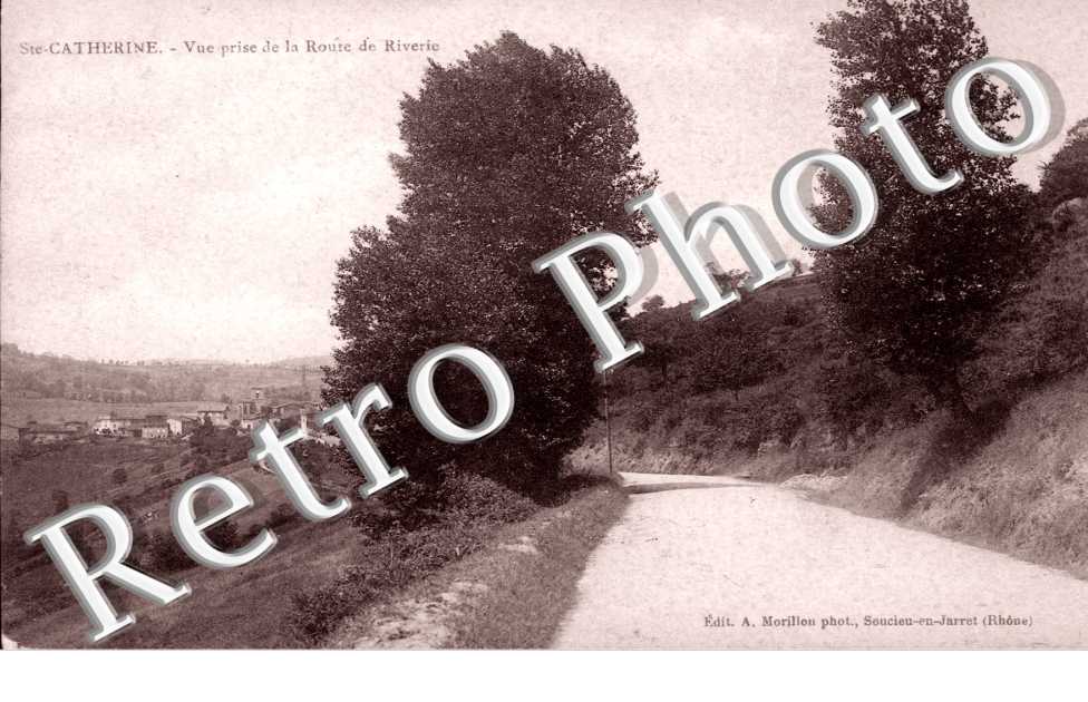 Vue prise de la Route de Riverie