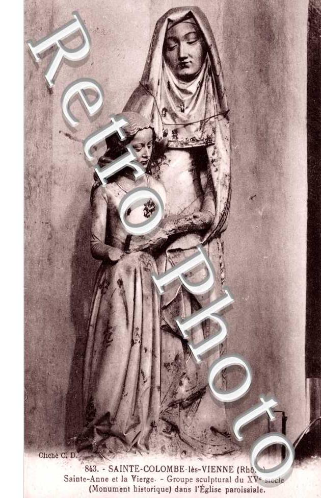 Sainte-Anne et la vierge