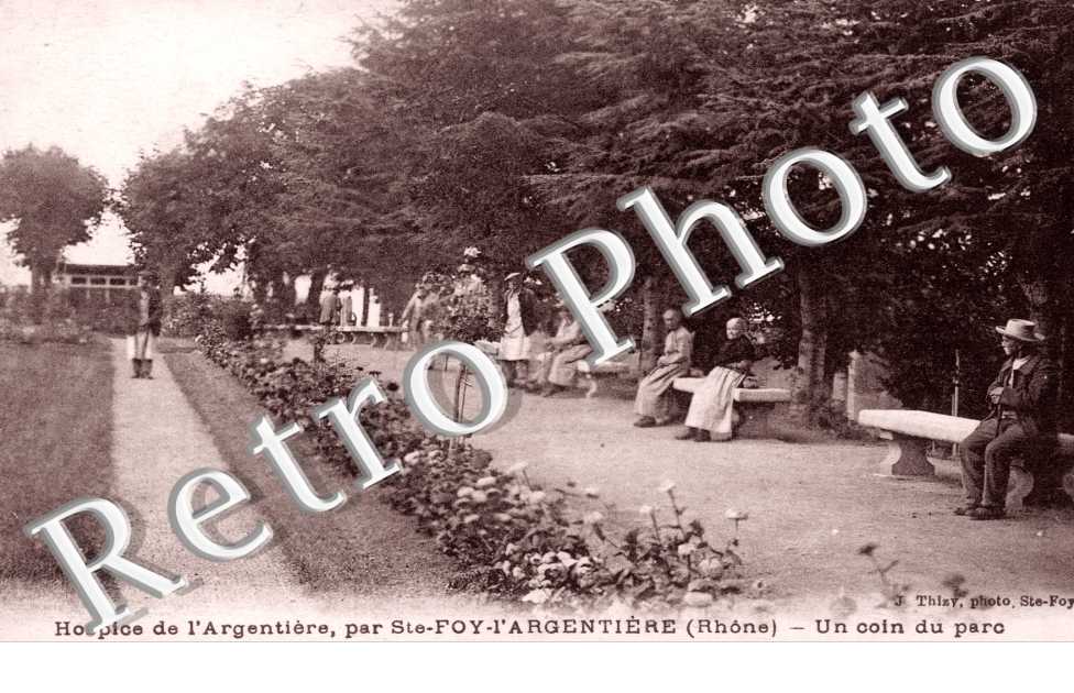 Hospice de l'Argentiere, Un coin du Parc