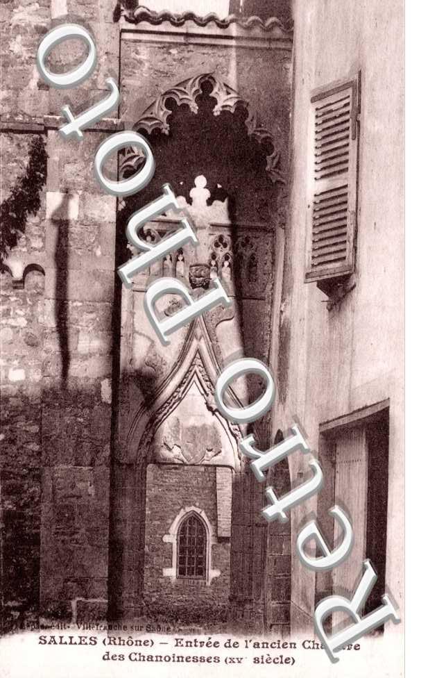 Entree de l'ancien chapitre des Chanoinesses