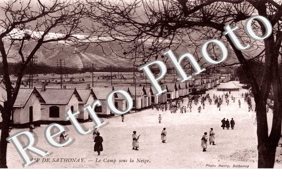 Camp - sous la neige