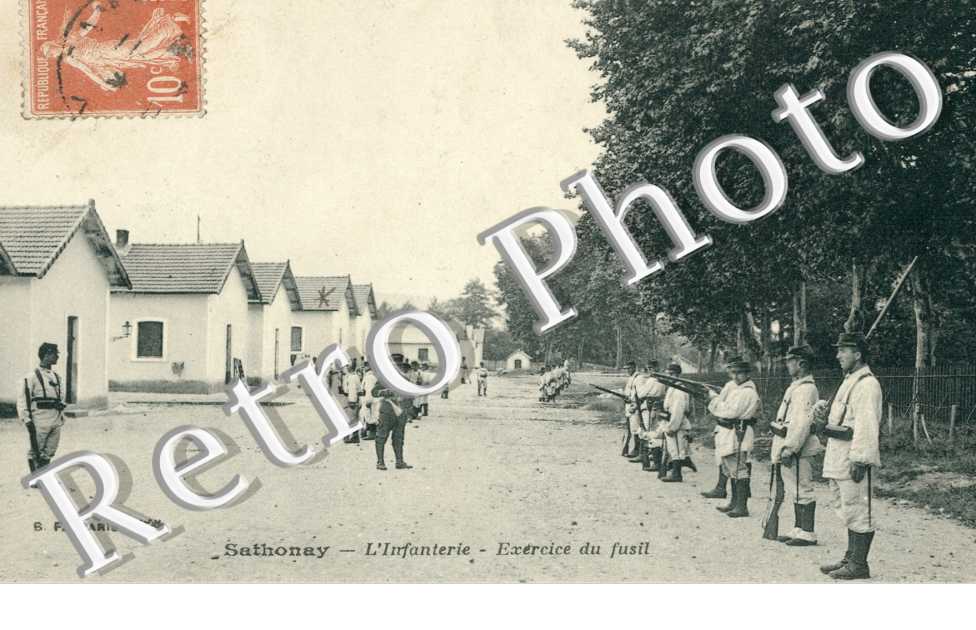 Exercice de fusil, l'Infanterie