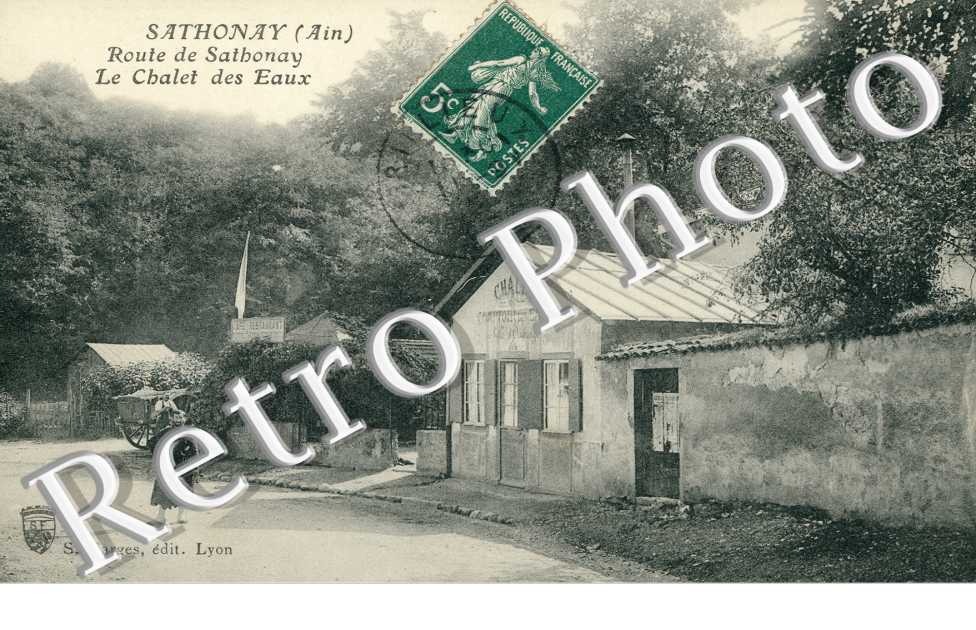 Route de Sathonay, le Chalet des Eaux