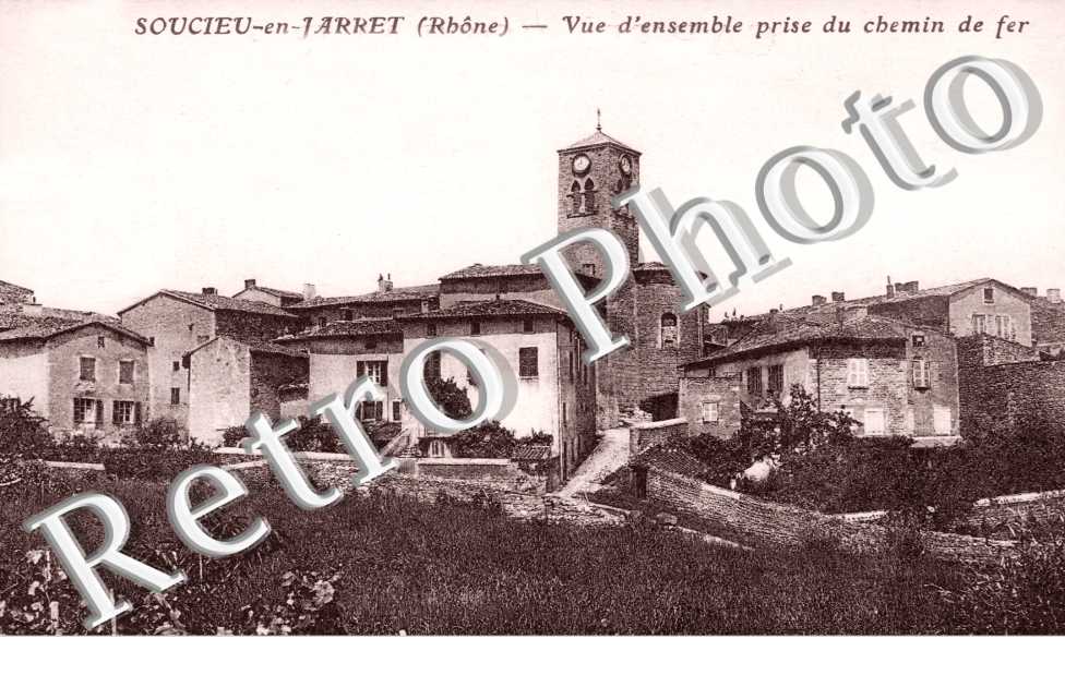 Vue d'Ensemble prise du Chemin de Fer