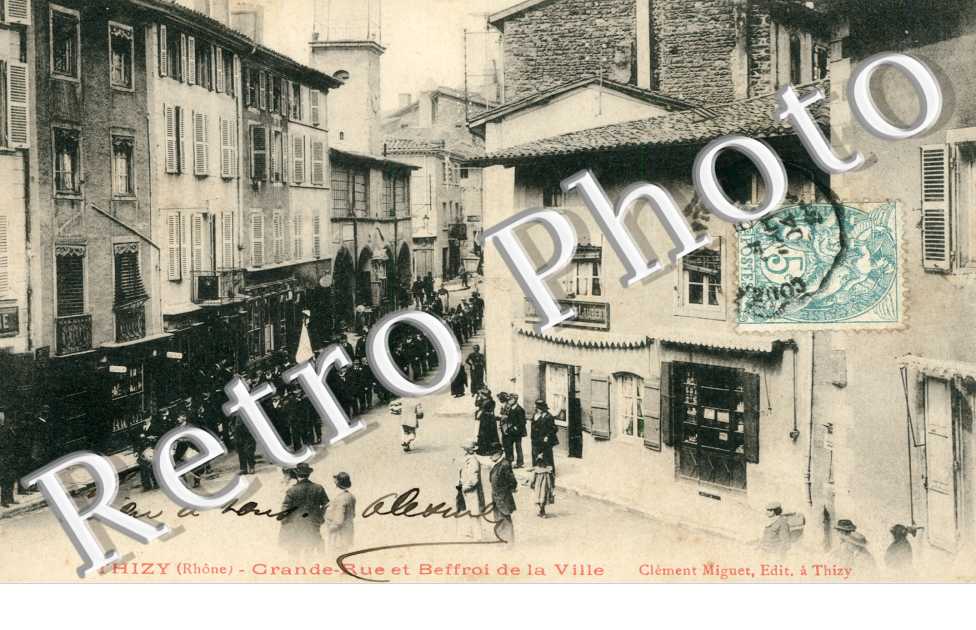 Grande Rue et Beffroi de la Ville