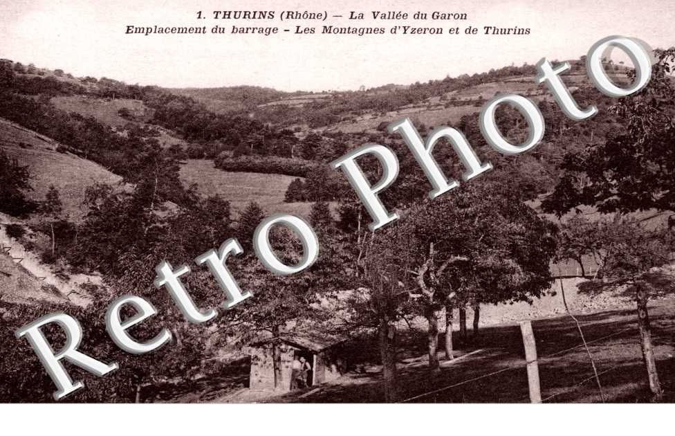 Vallee du Garon, Montagnes d'Yzeron et de Thurins