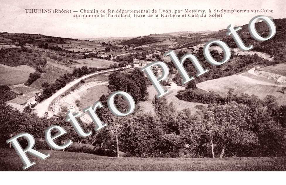 Chemin de Fer départemental de Lyon par Messimy, à St. Symphorien sur Coise