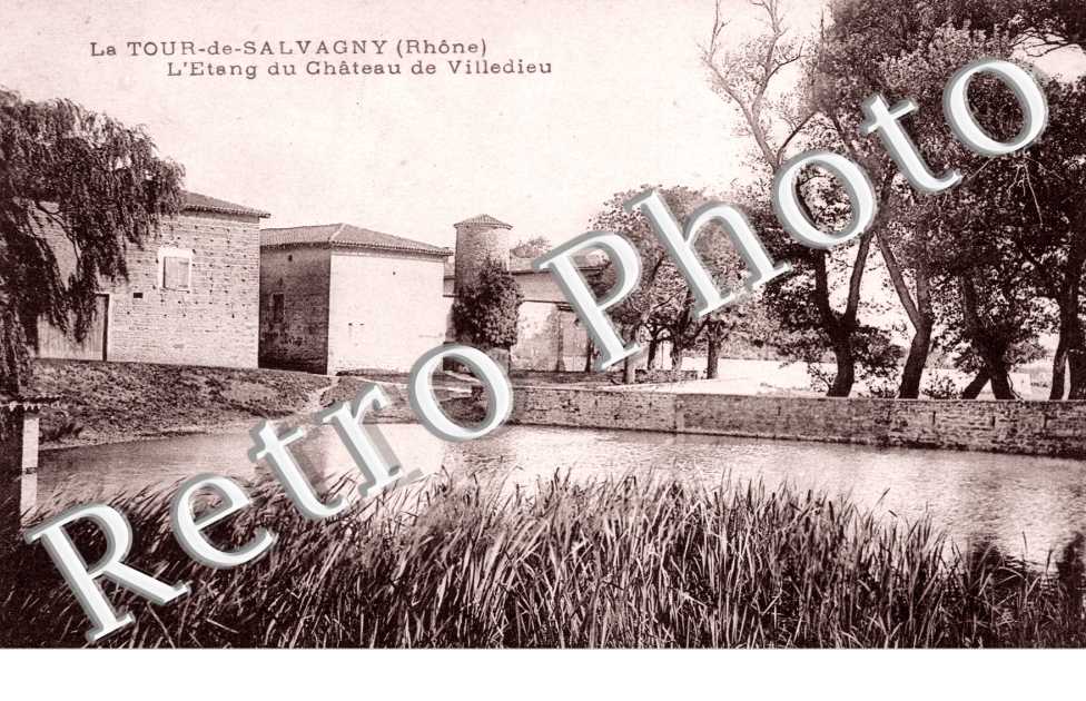 Etang du chateau de Villedieu