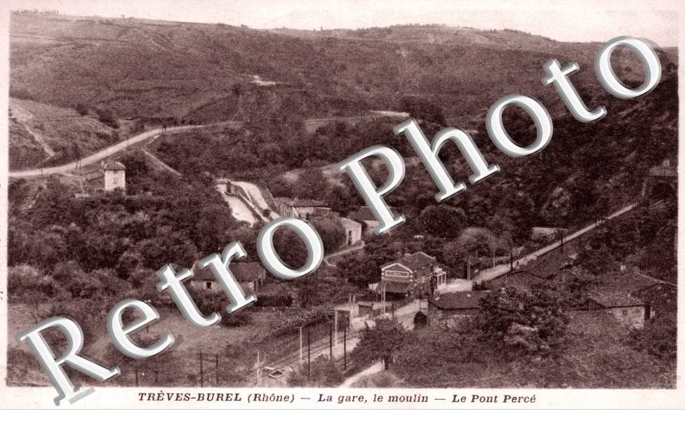 la Gare et le Moulin, le Pont Perce