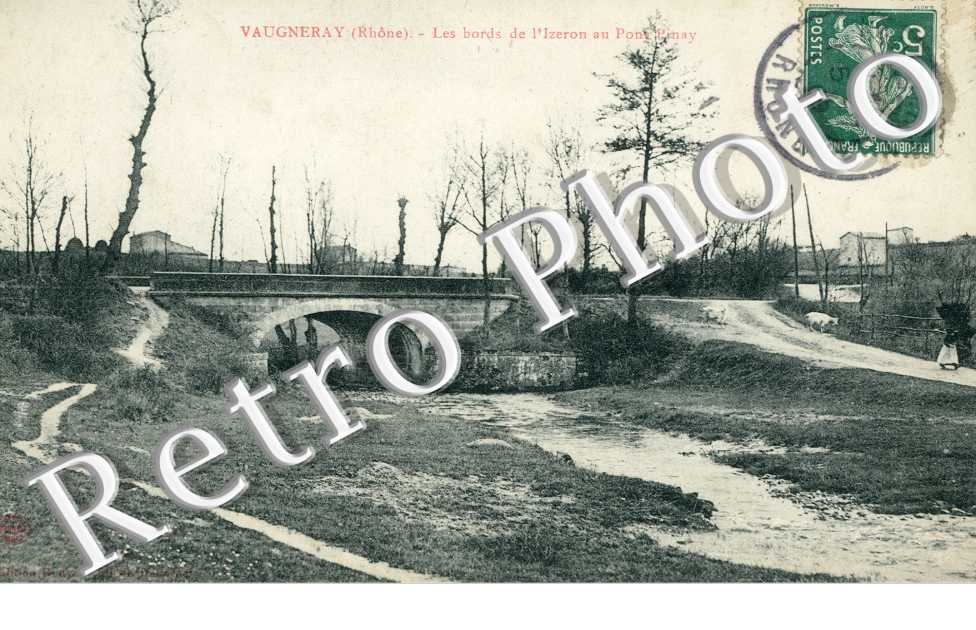 les Bords de l'Izeron au Pont Pinay