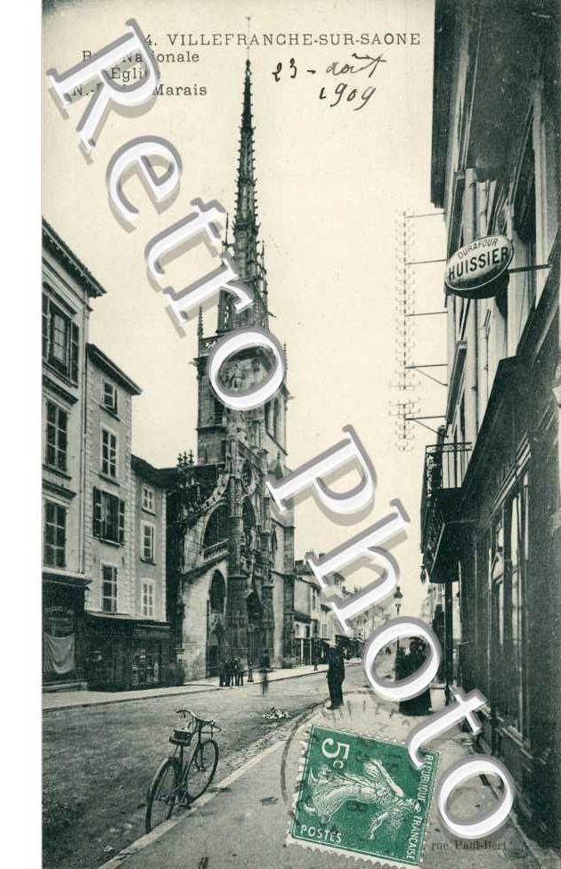 la Rue Nationale, Eglise, Notre-Dame des Marais