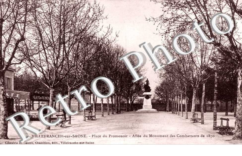 Place du Promenoir, Allee du Monument des Combattants de 1870