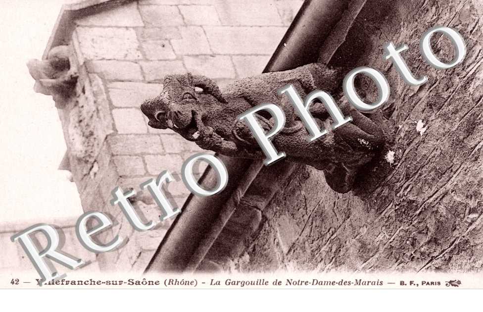 la gargouille de Notre Dame des Marais