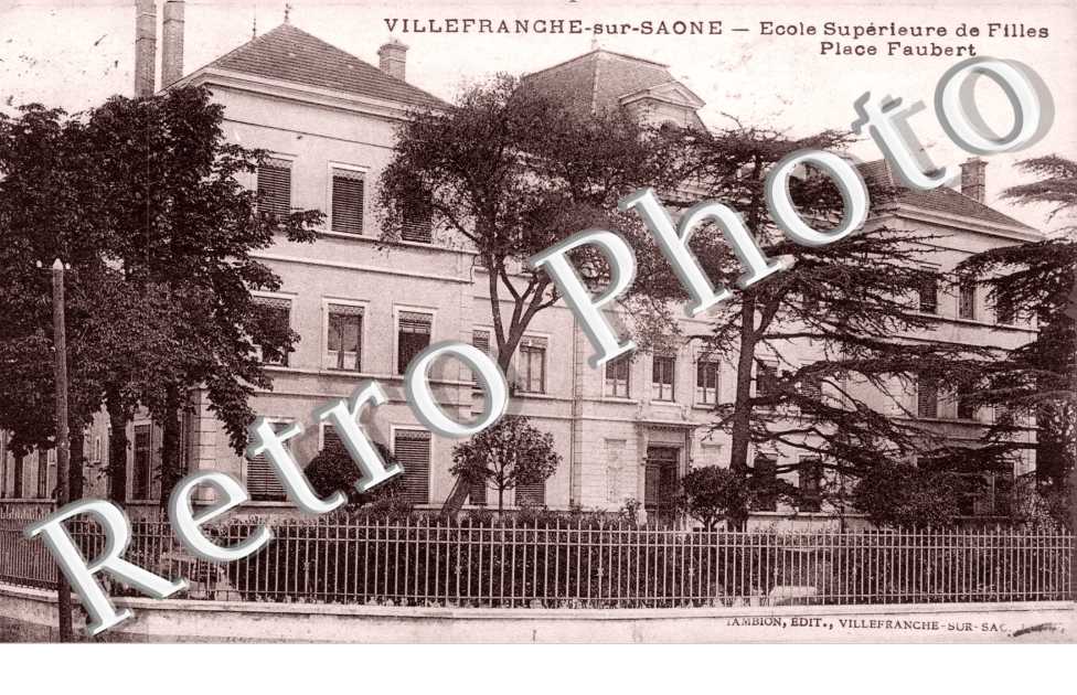 place Flaubert - Ecole superieure de filles