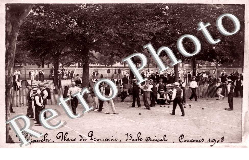 Place du Promenoir, Boule amicale Concours 1908