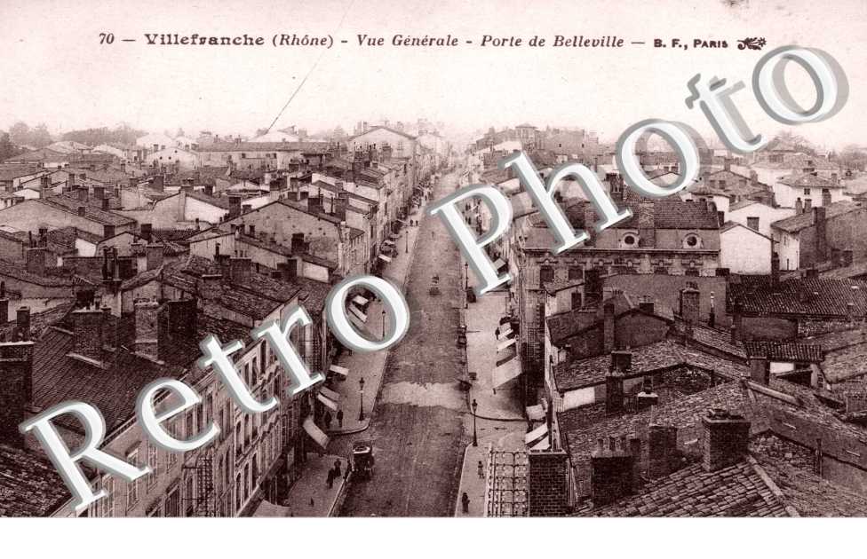 Vue Generale Porte de Belleville