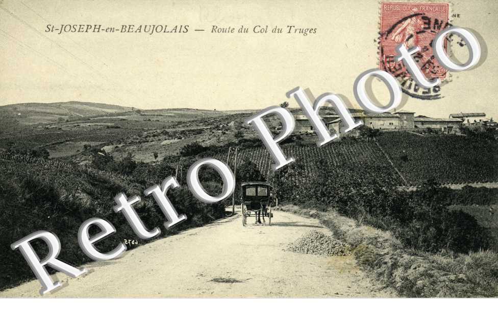 St Jospeh en Beaujolais - Route du col du Truges
