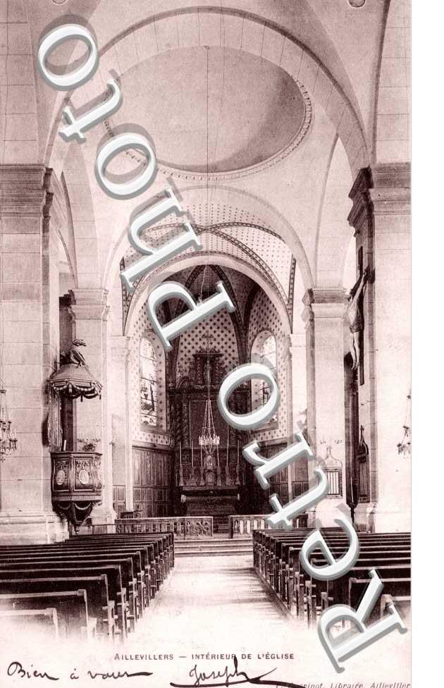 interieur de l'Eglise