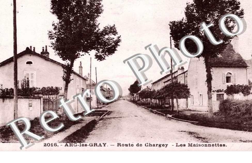 route de Chargey, les maisonnettes