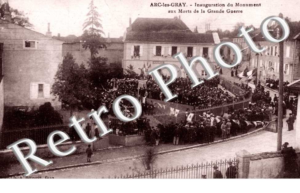 Inauguration du monument aux morts de la grande guerre