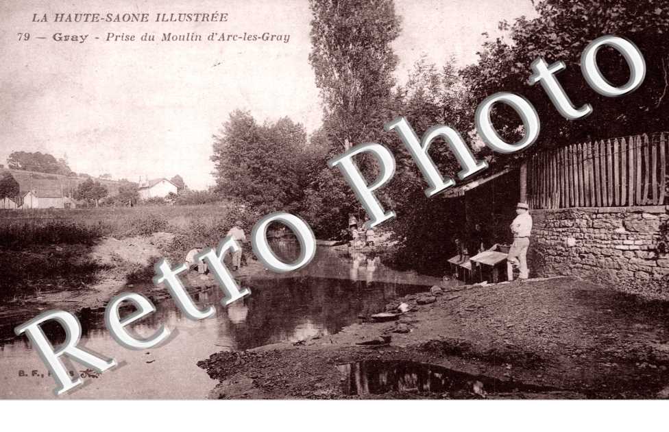 ( des pecheurs au bord de l'eau)
