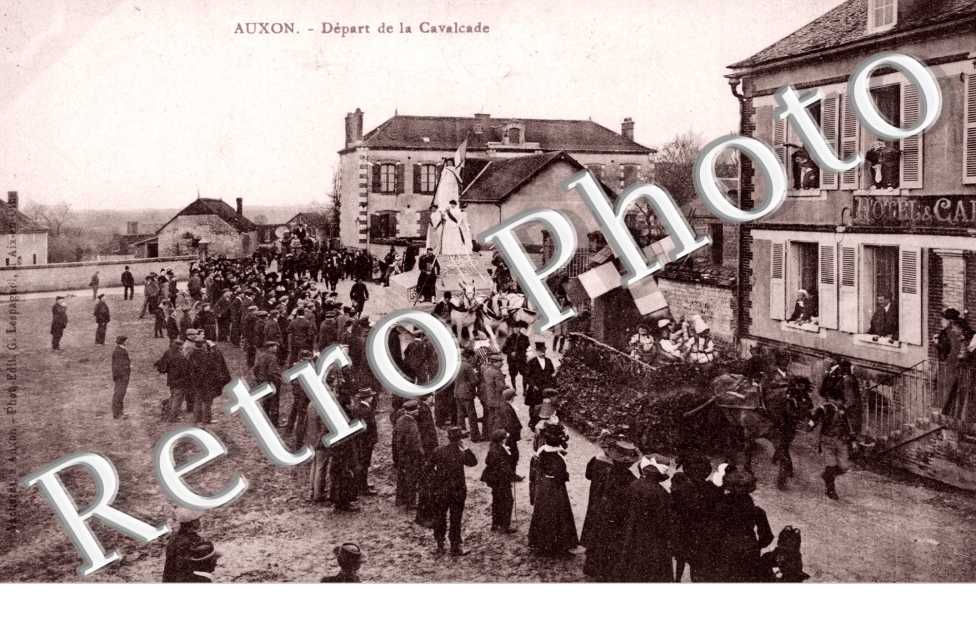 depart de la cavalcade