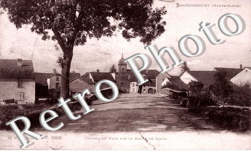 entree du pays par la route de Saulx