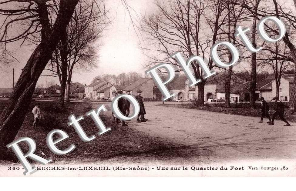 les Luxeuil. Vue sur le quartier du fort