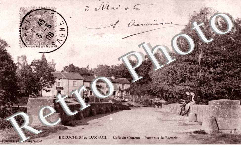 Cafe du Coucou - pont sur le Breuchin