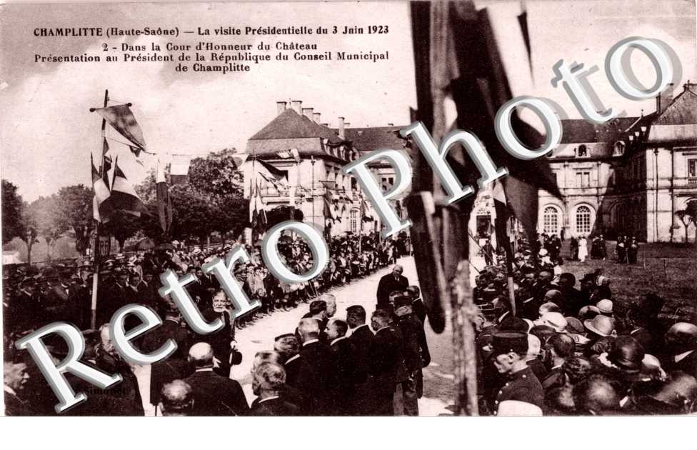 la visite presidentielle du 3 juin 1923