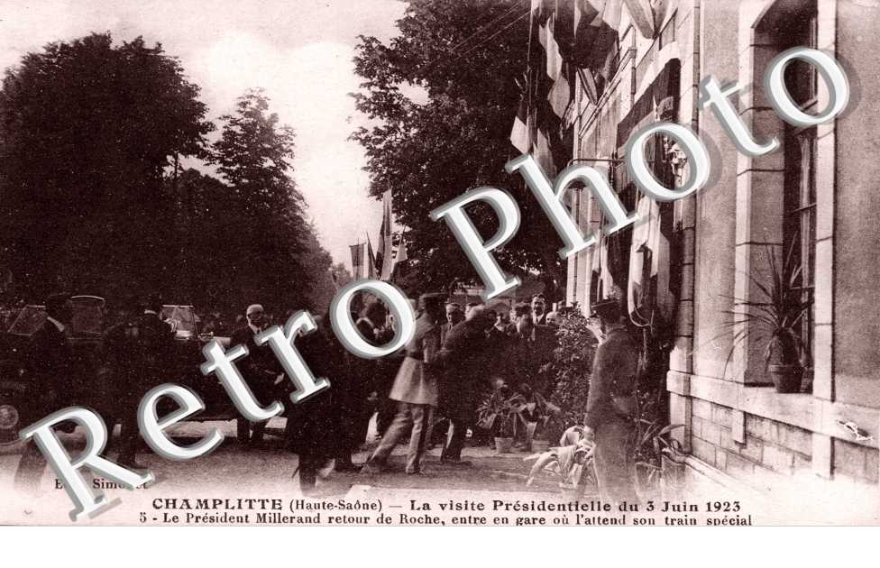 la visite presidentielle du 3 juin 1923