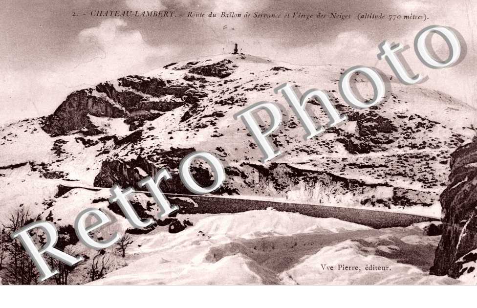 route du ballon de Servance