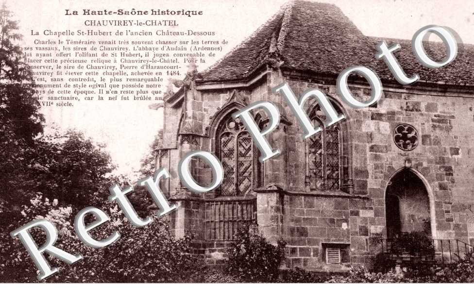 la chapelle Saint Hubert