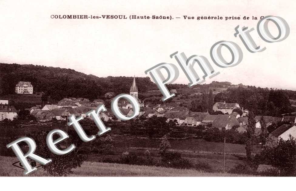 Vue générale prise de la gare
